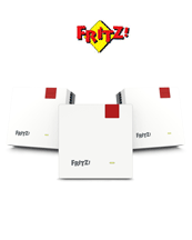 Das 3er-Set für lückenloses WLAN. FRITZ!Mesh 1600 WLAN-Repeater Set