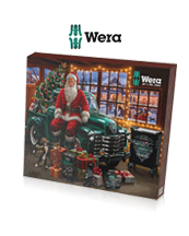Der Adventskalender für große Jungs. Wera Werkzeug Adventskalender 2026