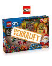 Spielerisch in die Weihnachtszeit. Lego City 60510 Adventskalender