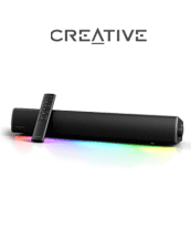 Großer Sound, volles Gaming-Erlebnis. Creative Sound Blaster GS5 PC-Soundbar