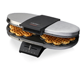 Cloer 1329 Doppel-Waffelautomat