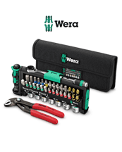 Werkzeugkompetenz im Doppelpack. Wera Tool-Check + Knipex Cobra Bundle